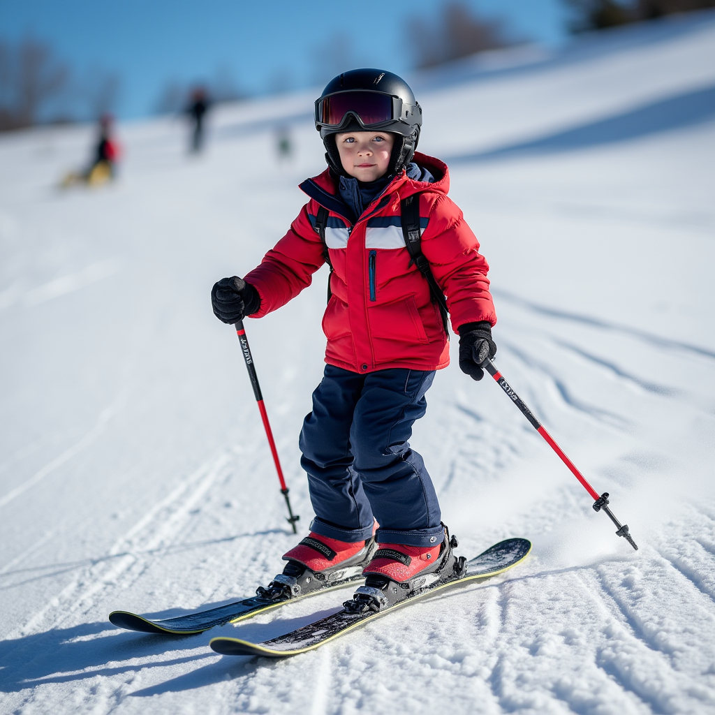 Louer des vêtements de ski pour enfants