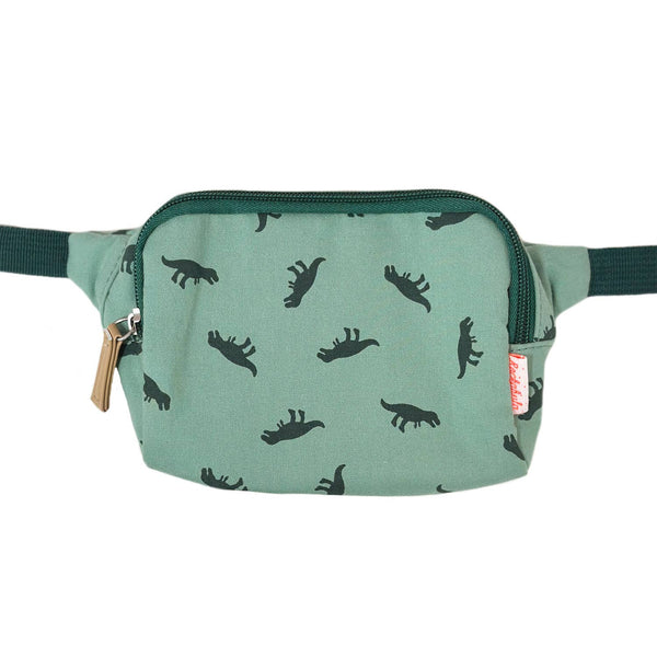 Sac banane en velours T-Rex