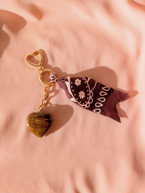 Grigri de sac & porte-clés – LOVE: Chocolat