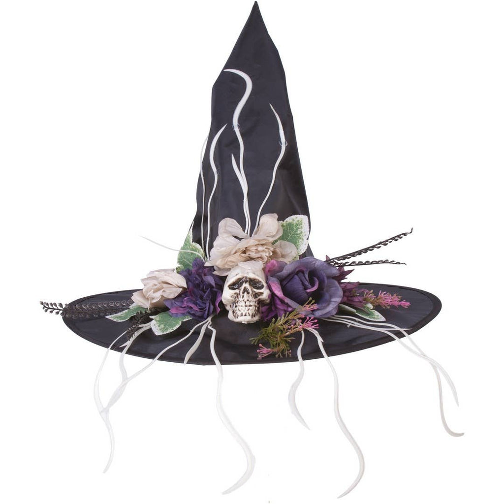 Chapeau De Sorcière À Fleurs