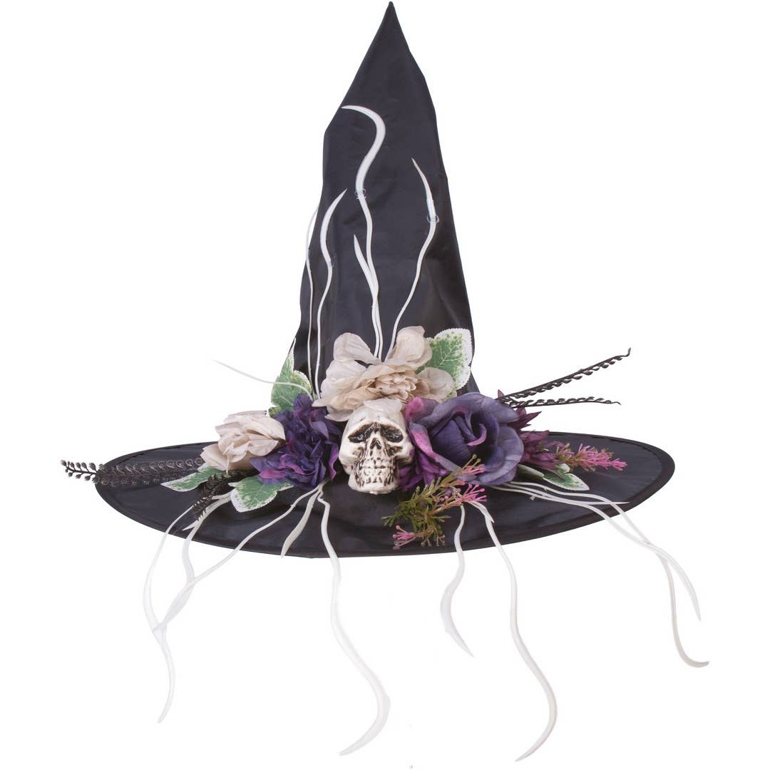 Chapeau De Sorcière À Fleurs