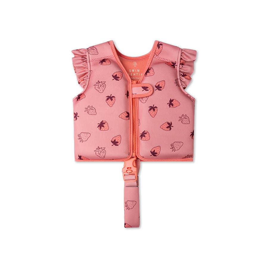 Aide à la flottaison Rose - Strawberry Fields - 1/2 ans