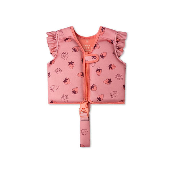 Aide à la flottaison Rose - Strawberry Fields - 1/2 ans