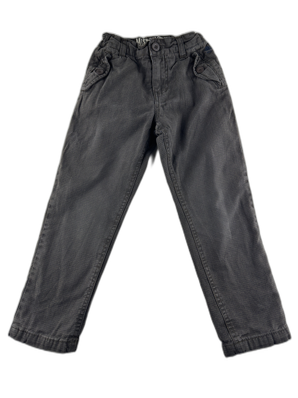 Sergent Major - Pantalon chino gris à carreaux - taille 4 ans - seconde main