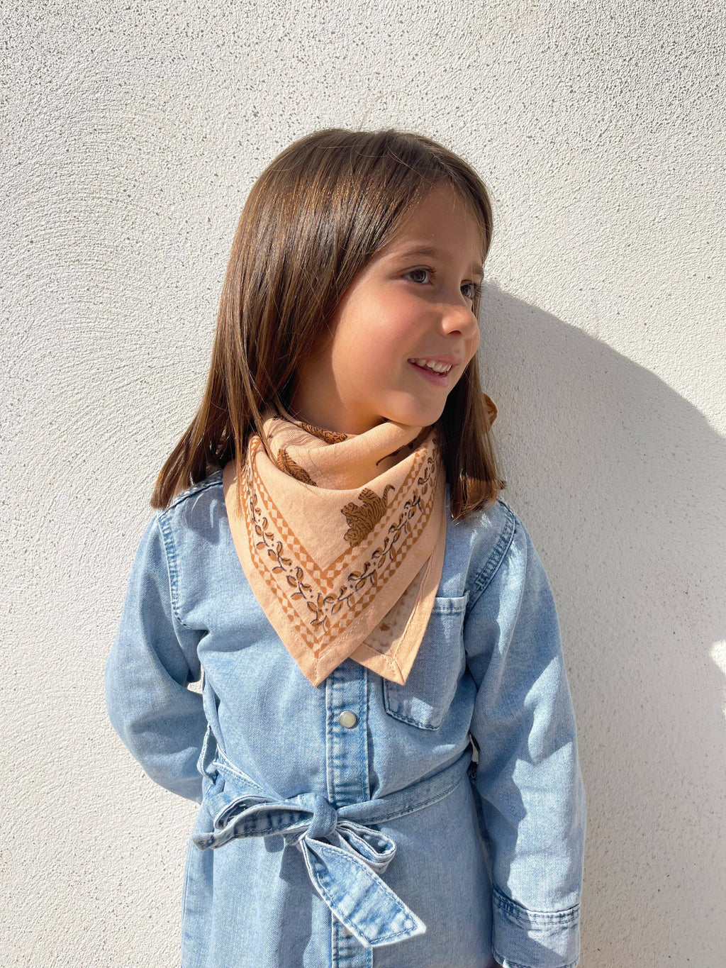 Foulard enfant- imprimé tigre