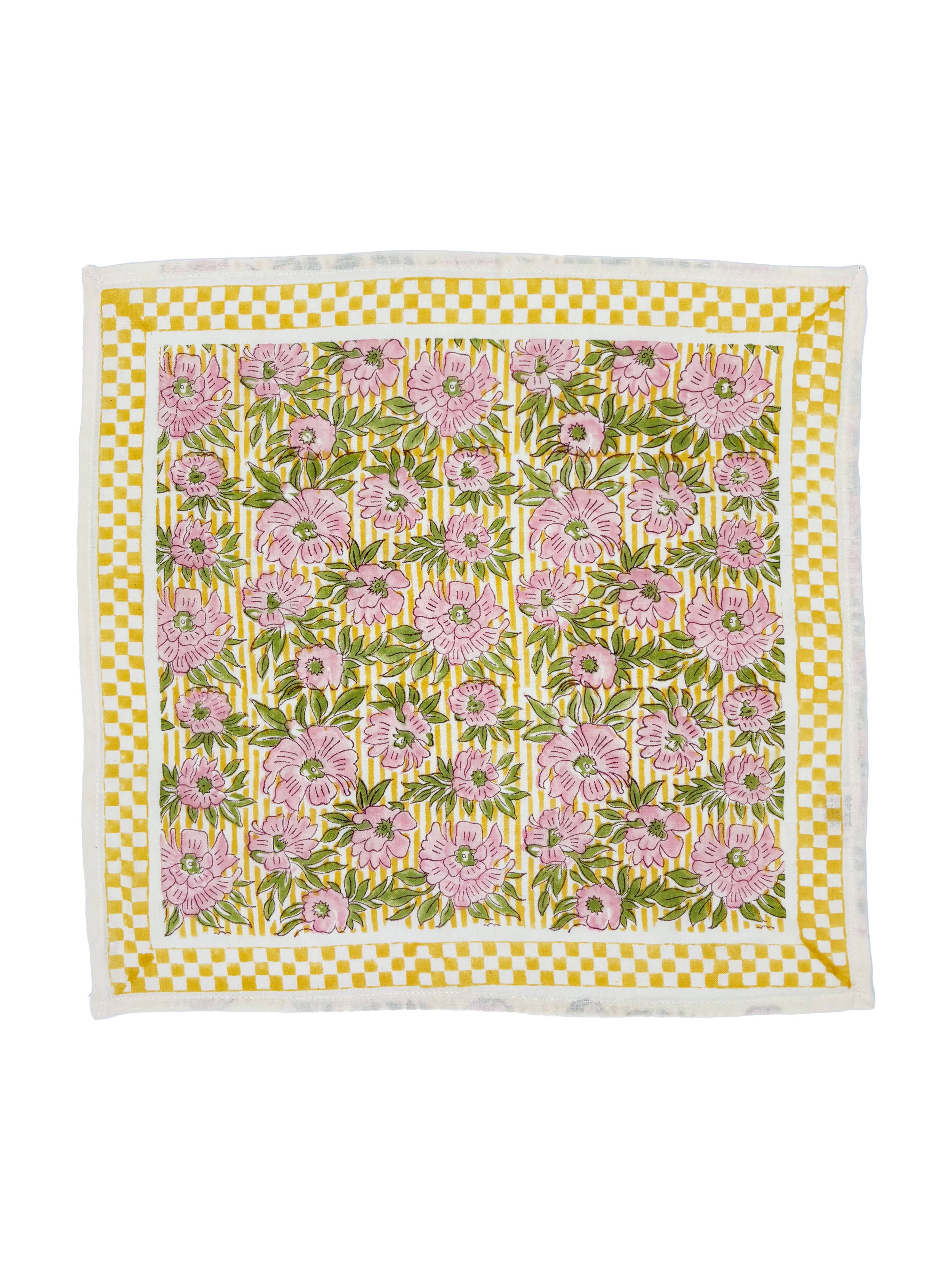 Foulard - enfant - imprimé pivoine