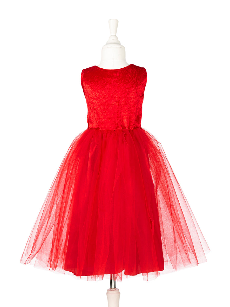 Souza - Robe cérémonie, rouge sequins - taille 3 ans