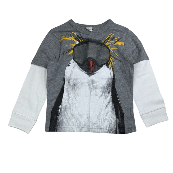 Tee-shirt manches longues imprimé Gap seconde main enfant