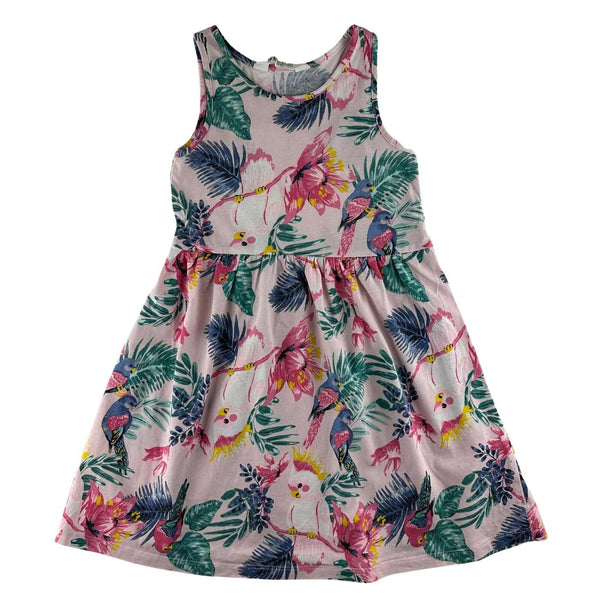 H&M - Robe imprimée en jersey, sans manches - taille 4/6 ans - seconde main