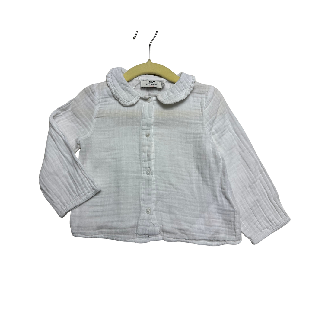Chemise coton Cyrillus seconde main enfant 24 mois