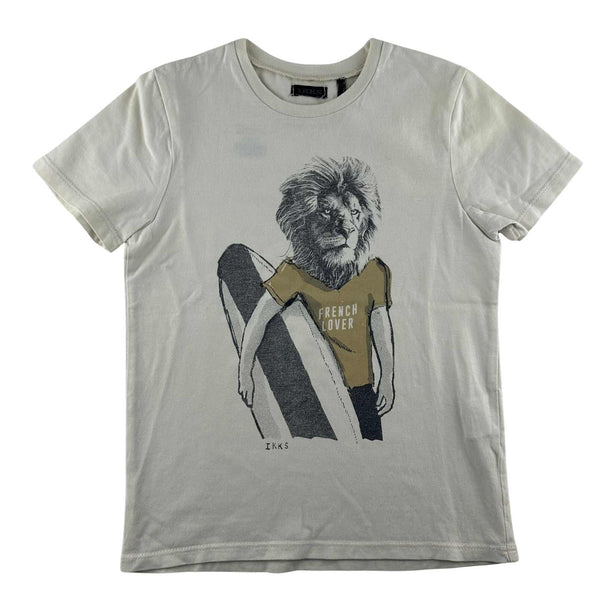 IKKS - Tee-shirt imprimé, manches courtes - taille 4 ans - seconde main