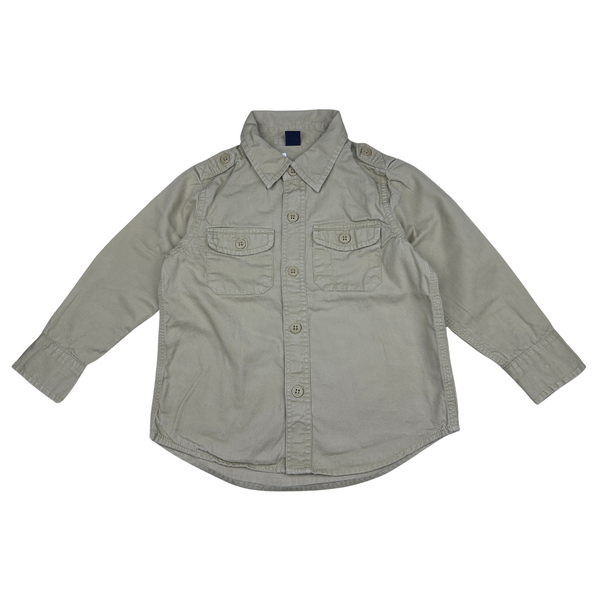 Chemise beige 3 ans Gap seconde main enfant