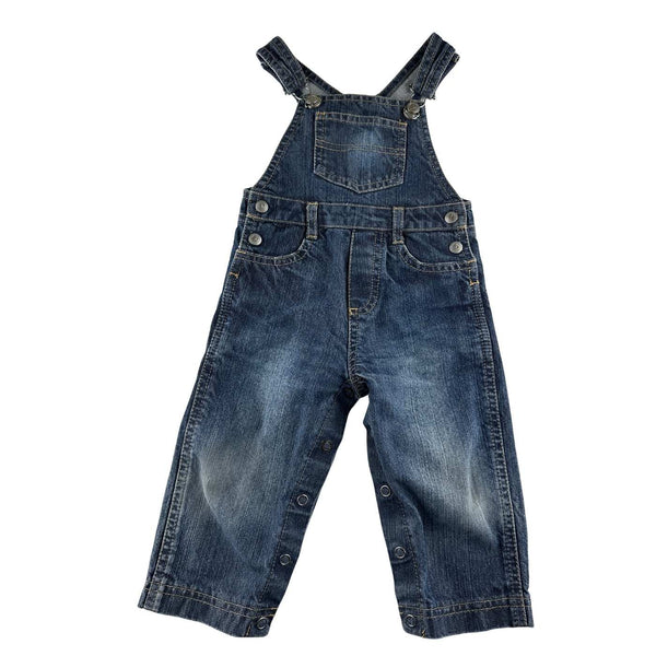 Petit bateau - Salopette denim - taille 12 mois - seconde main
