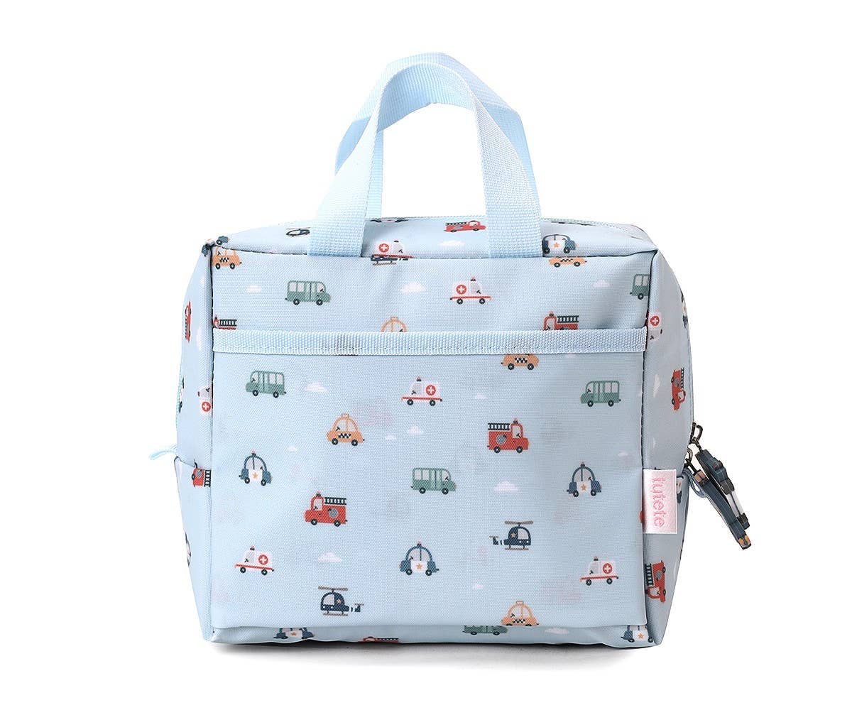 Sac isotherme pour goûter City Cars - bleu