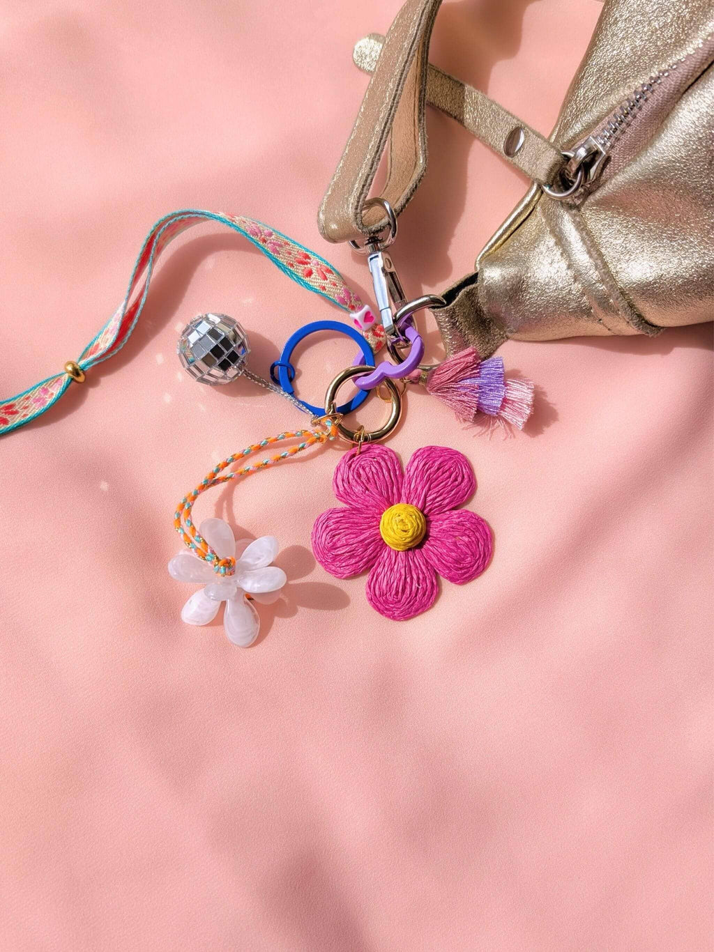 Grigri de sac & porte-clés – BLOOM: Orange