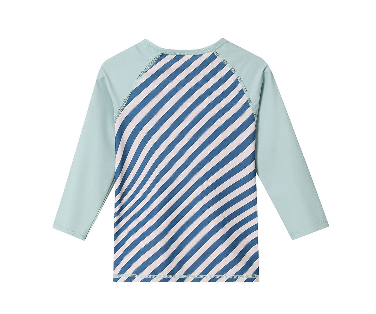 T-shirt protection solaire manches longues Stripes Blues & Beyond 2-3 ans