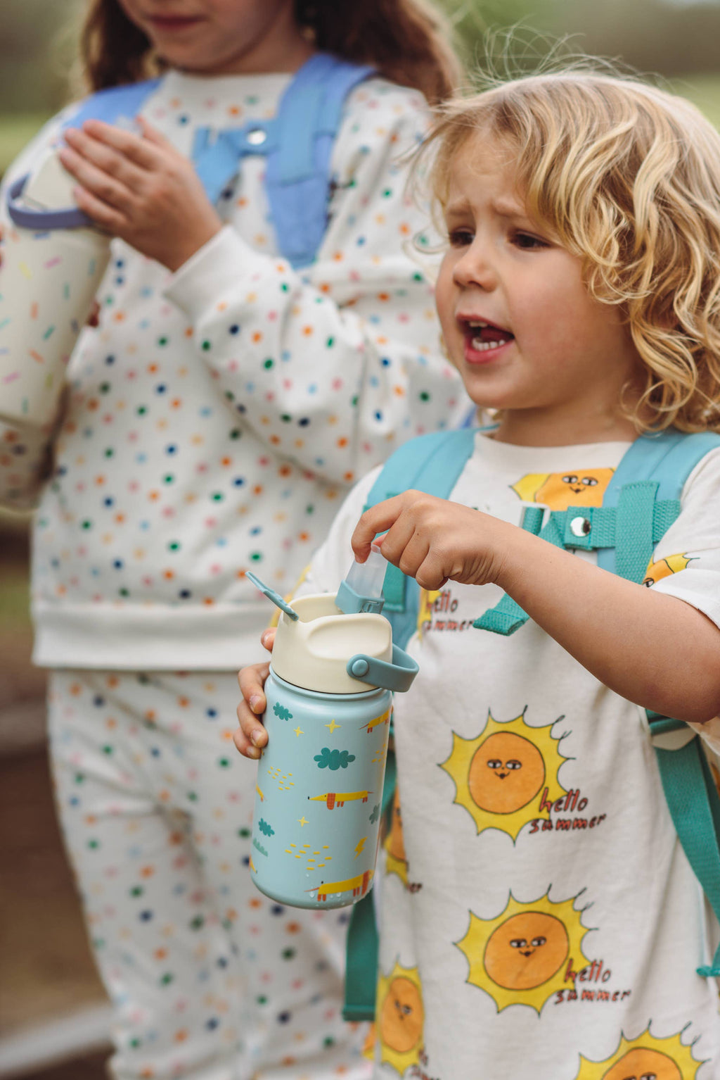 Gourde Isotherme en acier inoxydable pour enfants Rainbow