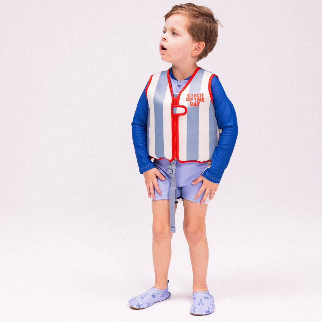 Gilet de natation - Rouge/Bleu - Offre du jour: 2/3 Years