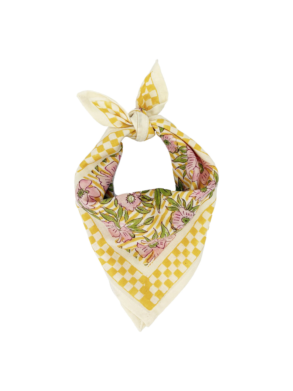 Foulard - enfant - imprimé pivoine