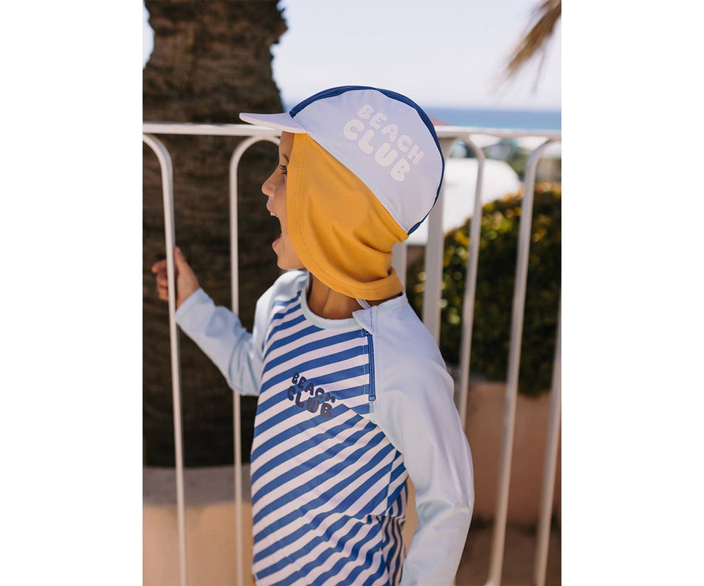 T-shirt protection solaire manches longues Stripes Blues & Beyond 2-3 ans