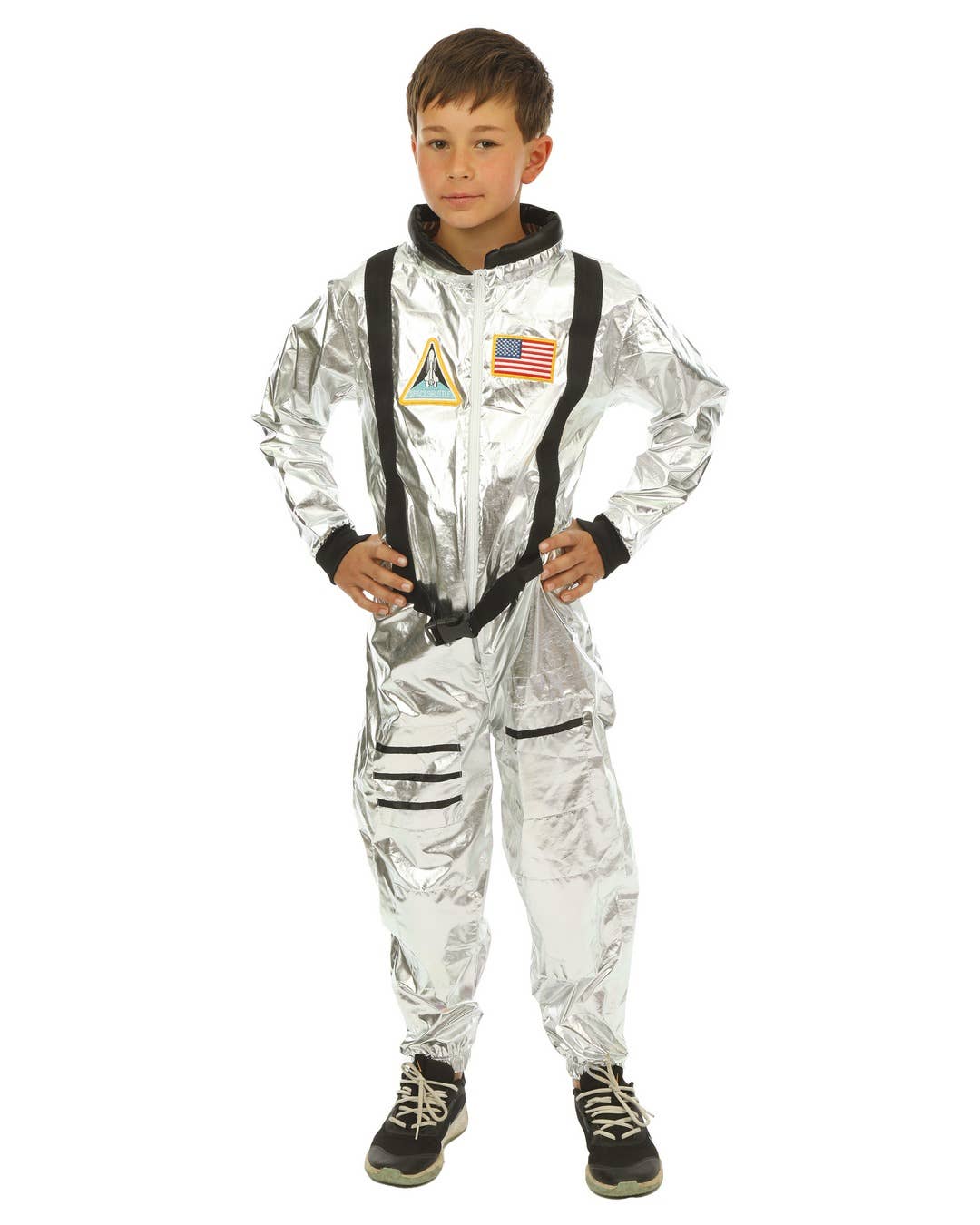 Costume Astronaute - Argent - Enfant - 7/9 Ans