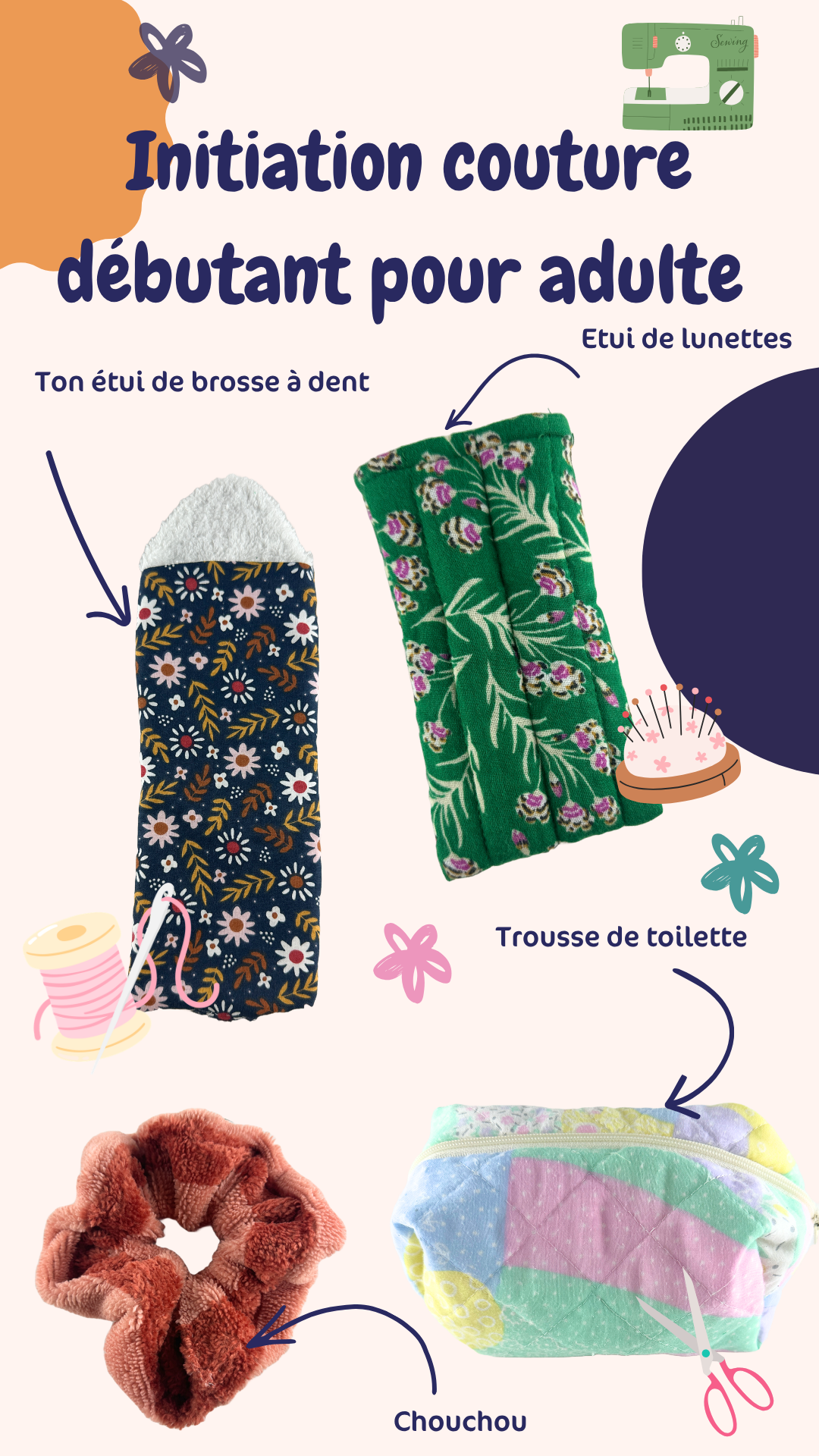 Atelier été couture débutant  2h à La Rochelle