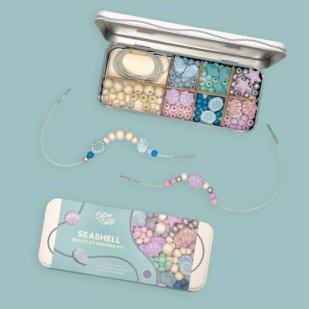 Kit de perles pour bracelet de coquillages