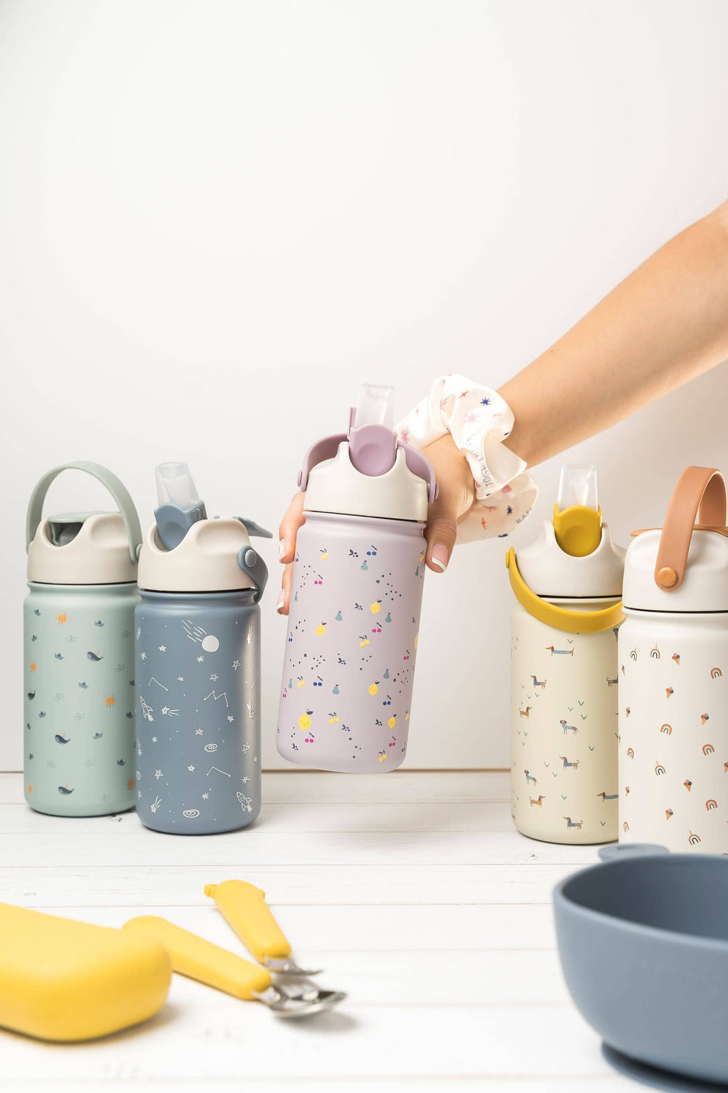 Gourde Isotherme en acier inoxydable pour enfants Fruity