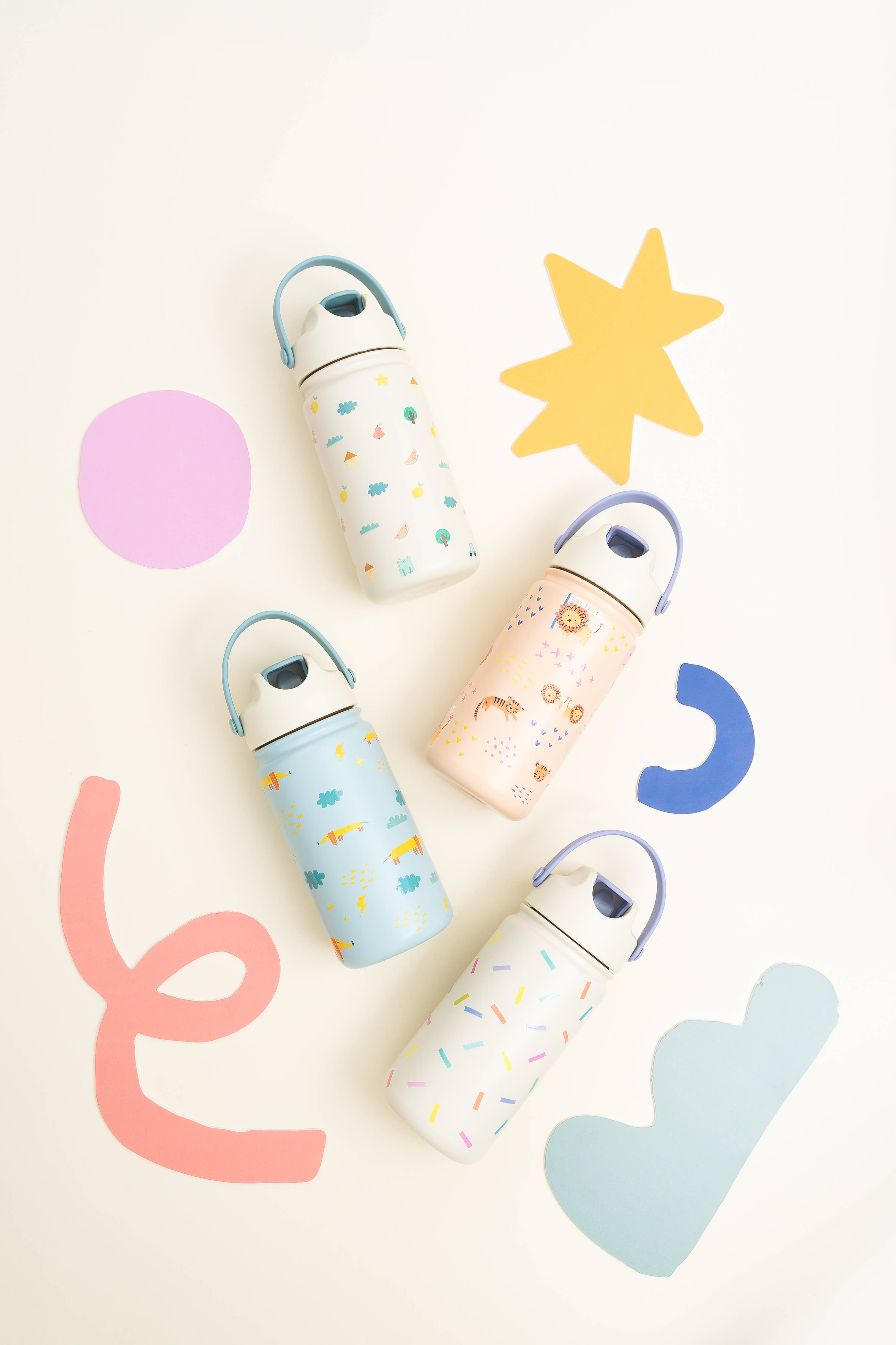 Gourde Isotherme en acier inoxydable pour enfants Rainbow