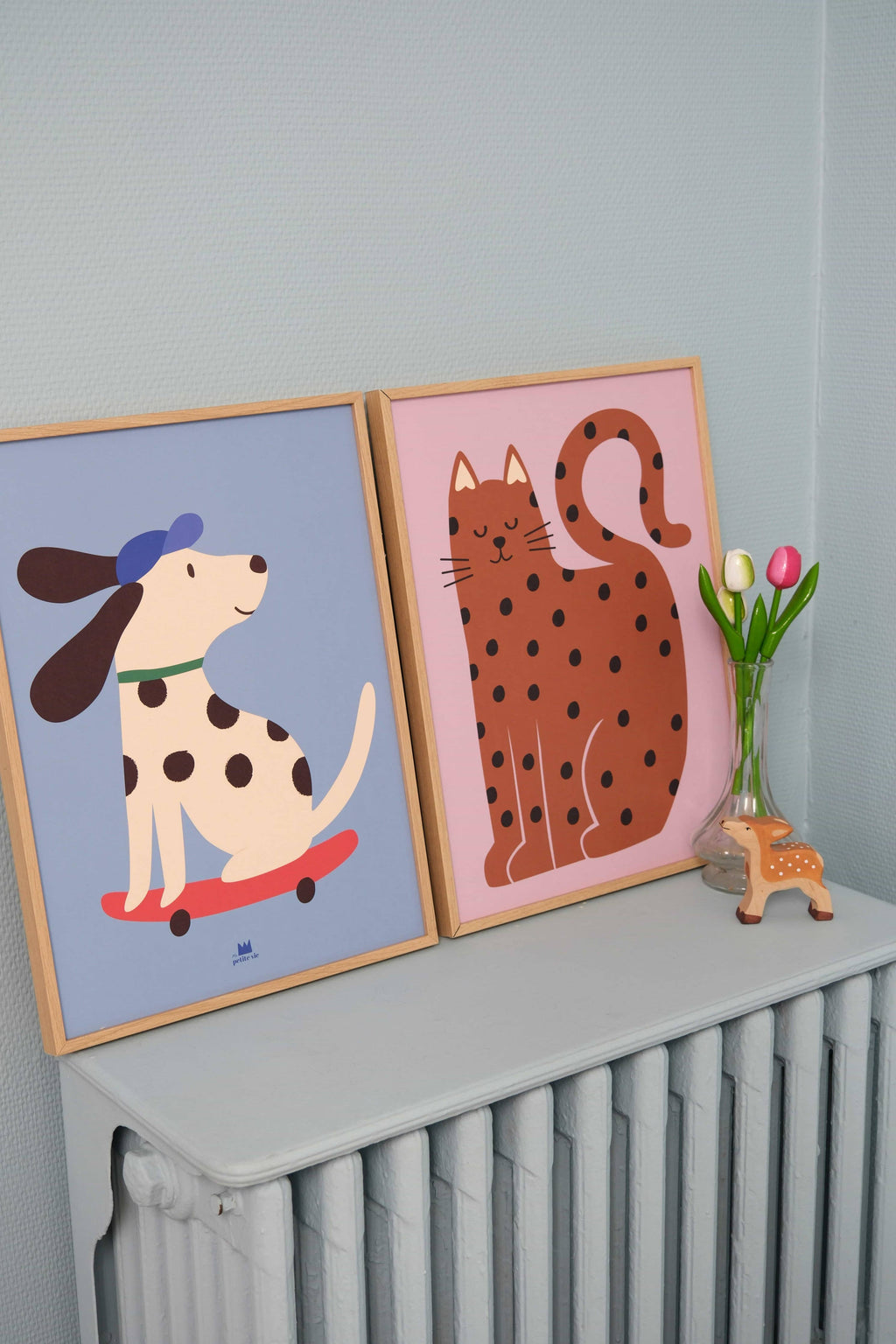 Affiche - Dalmatien skate (30 x 40 cm)