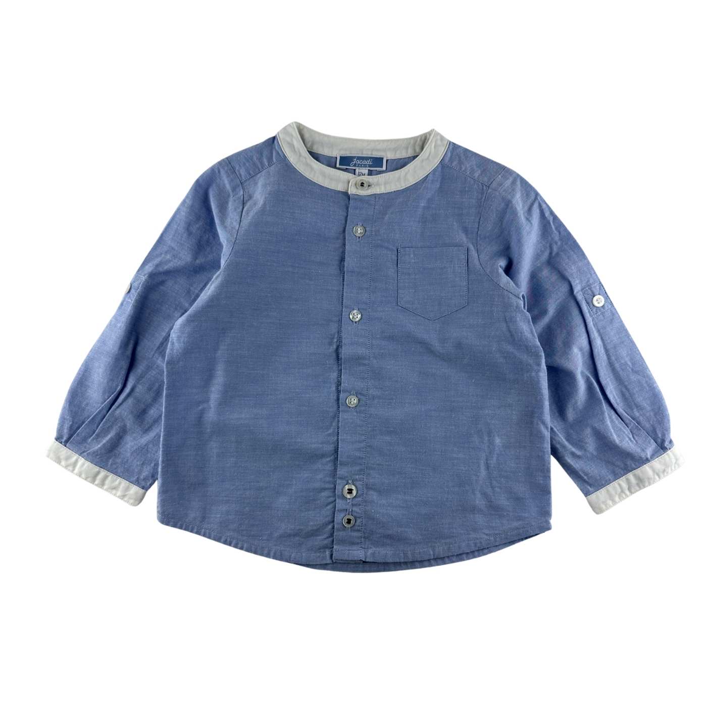Jacadi - Chemise col mao - 12 mois - seconde main