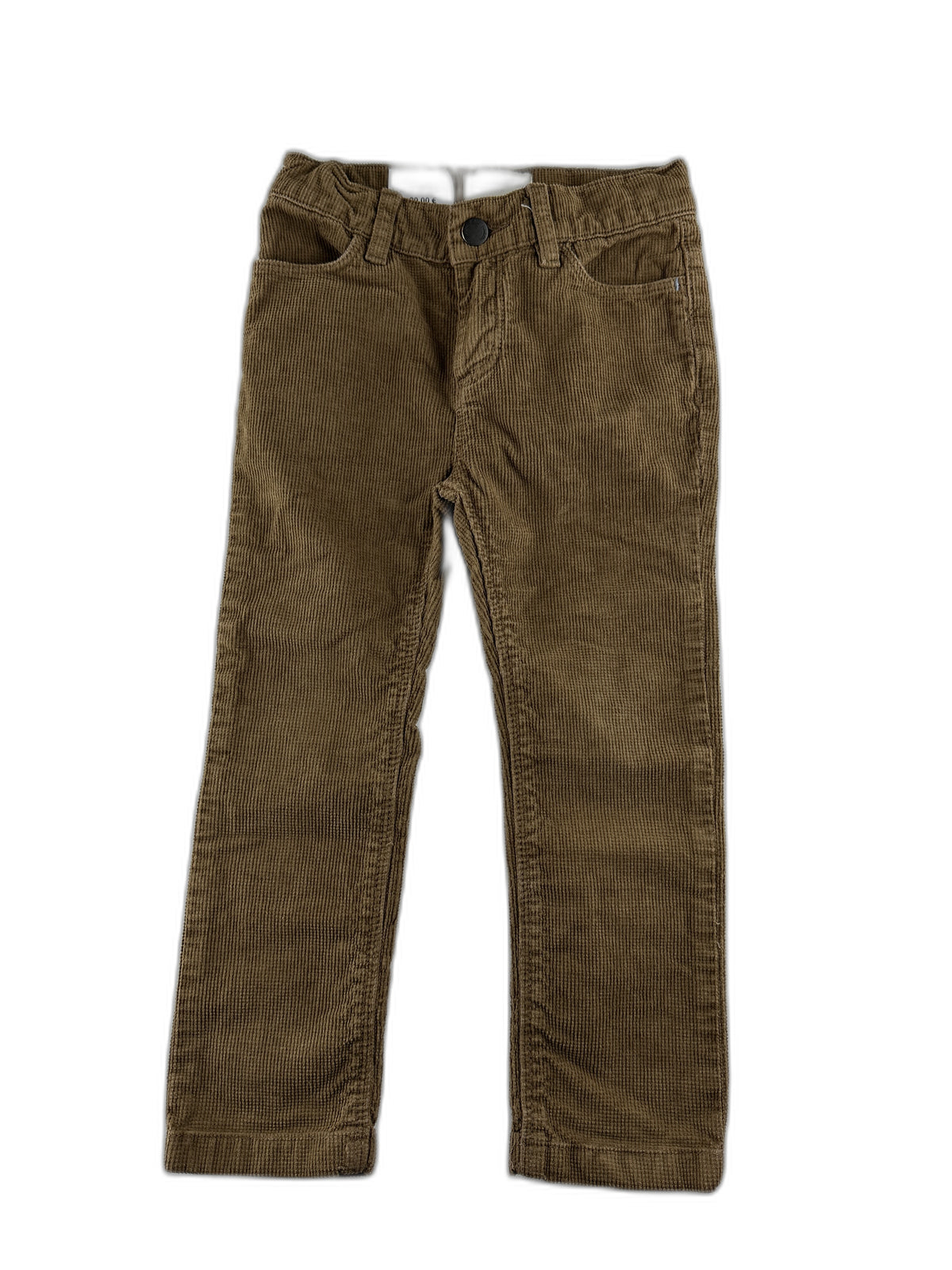 Arsène et les pipelettes - Pantalon en velours côtelé marron - taille 4 ans - seconde main
