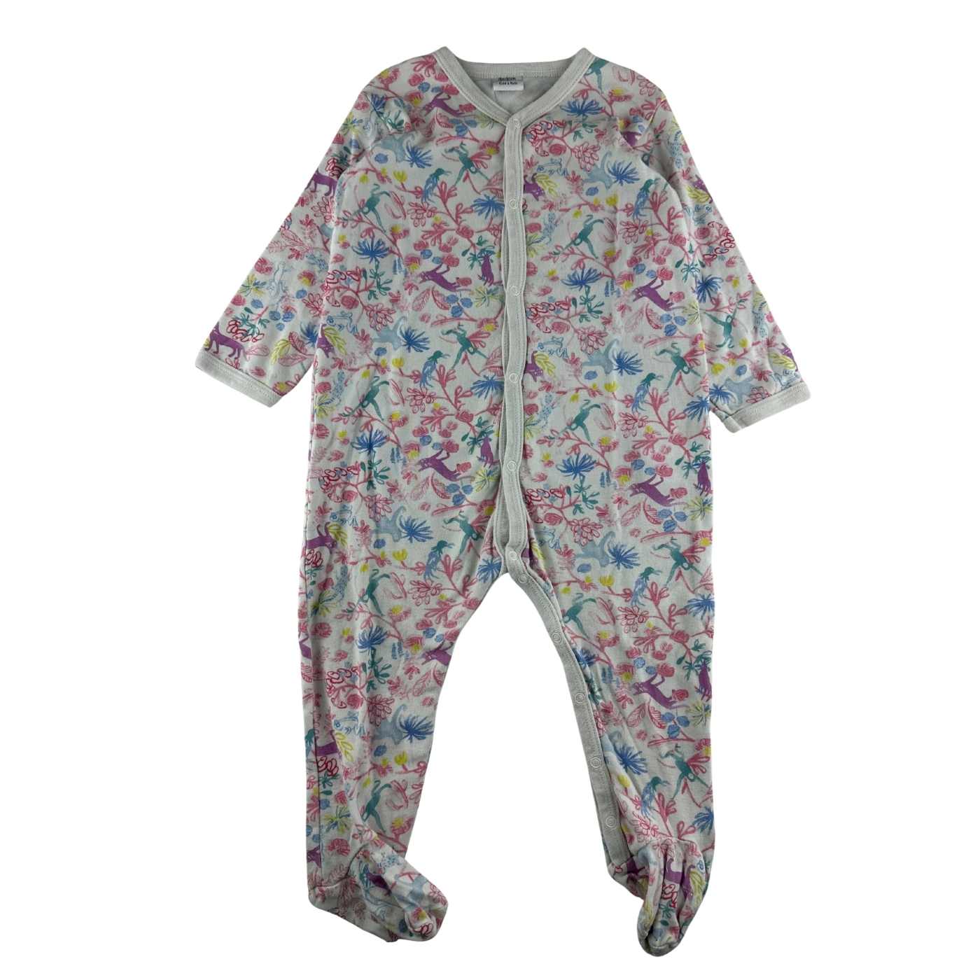Petit Bateau - Pyjama imprimé - taille 18 mois - seconde main