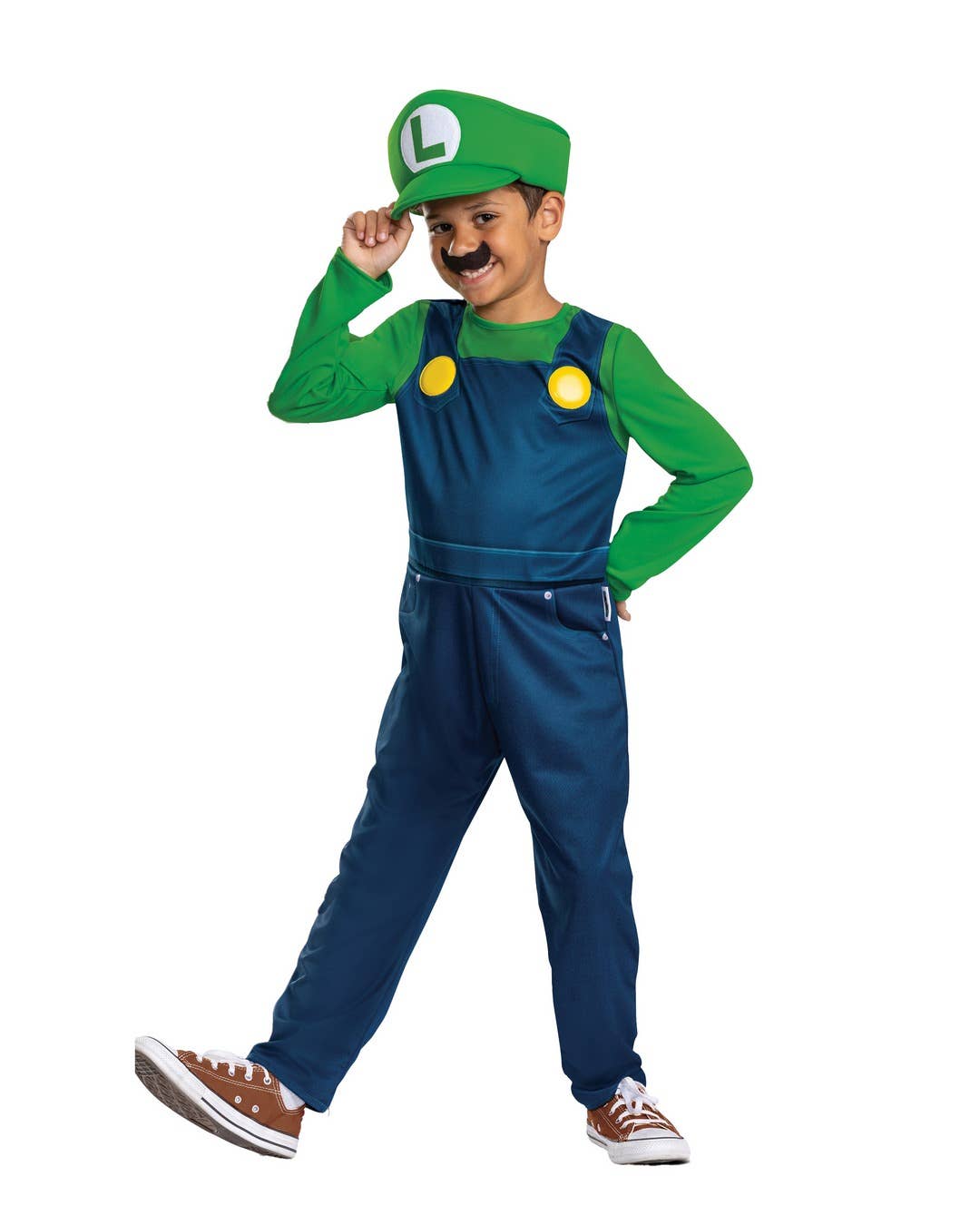 Super Mario™ - Costume Luigi Elevated - enfant - 10/12 ans