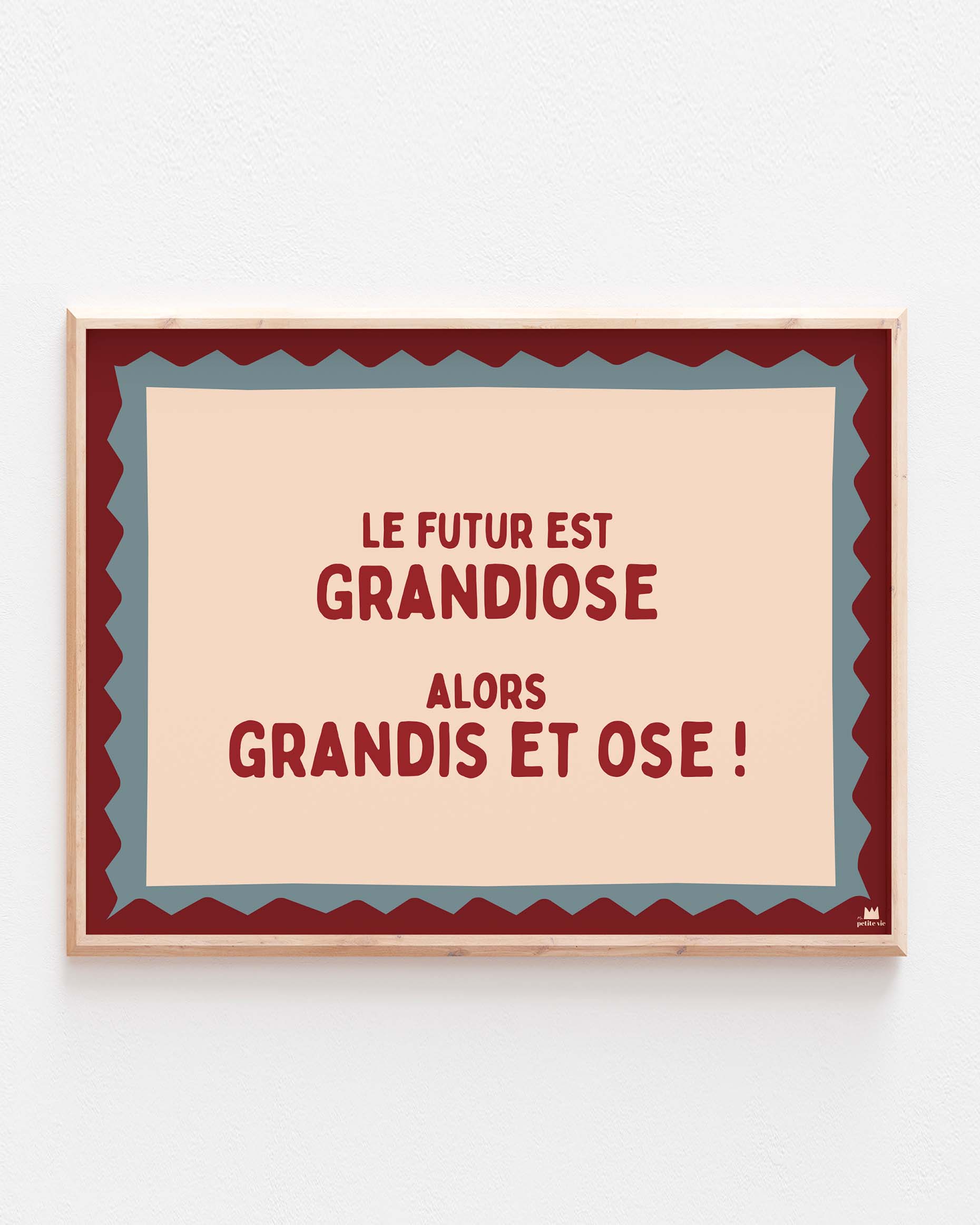 Affiche - Grandiose (30 x 40 cm)