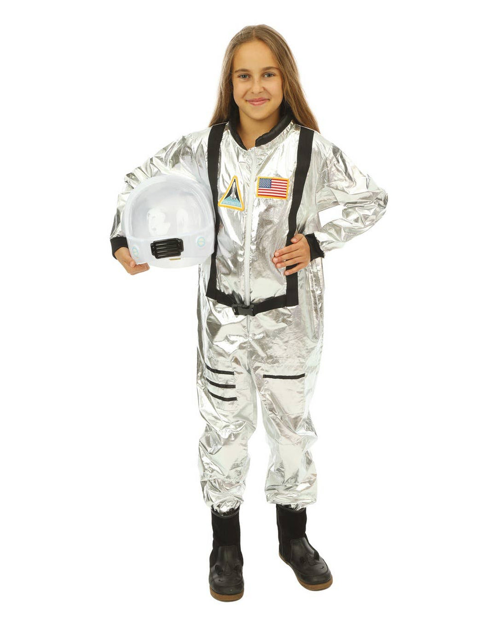 Costume Astronaute - Argent - Enfant - 7/9 Ans