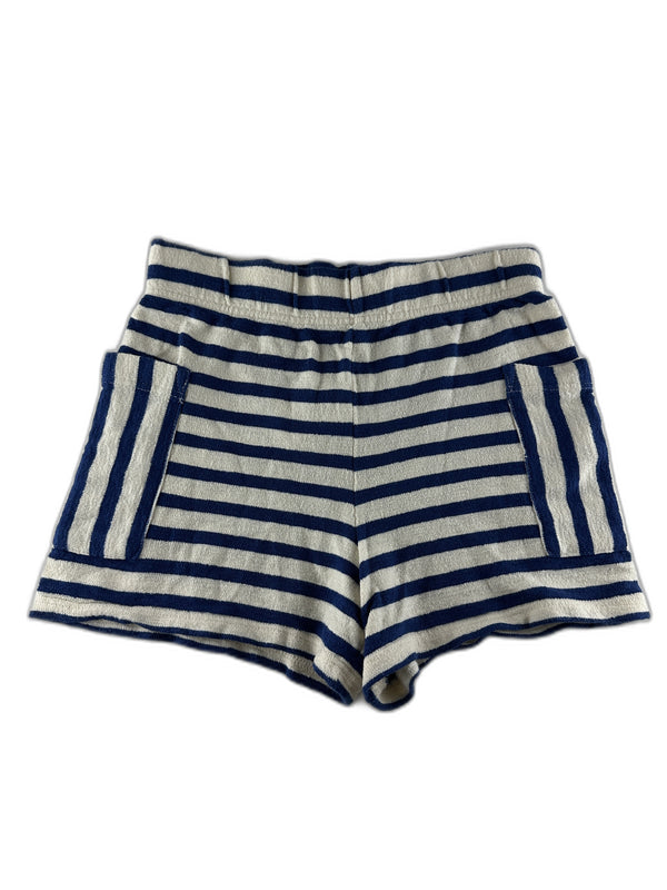 Monoprix - Short marine/blanc rayé - taille 8 ans - seconde main
