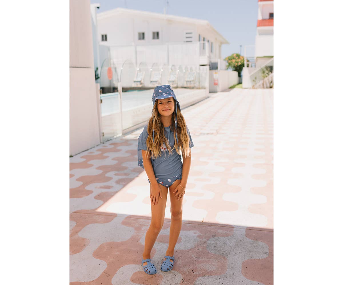 Sandales de plage - enfant - bleu ciel - taille 29
