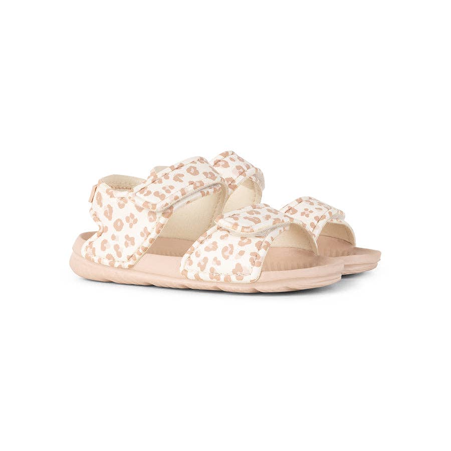 Sandales - Beige - Léopard: Taille 25