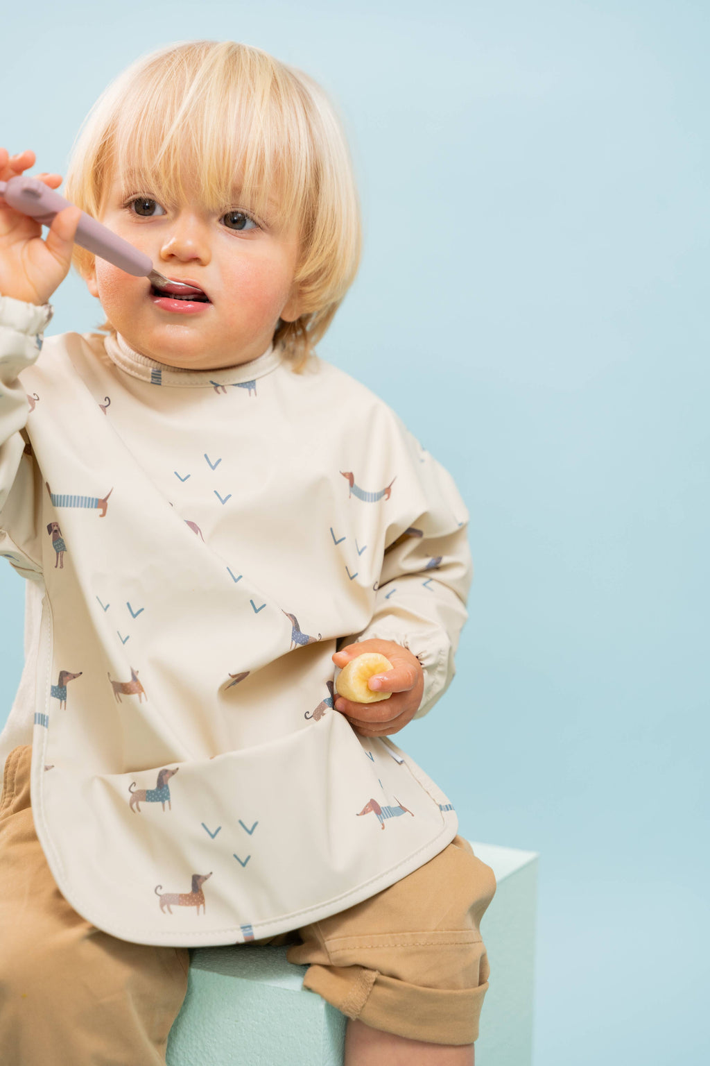 Bavoir manches longues bébé Veggie Pals - enfant
