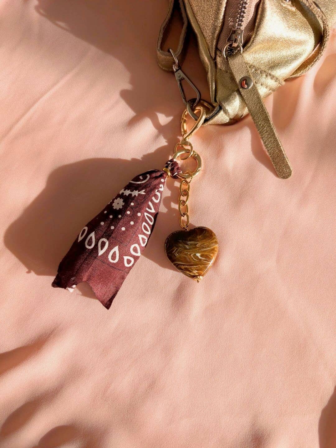 Grigri de sac & porte-clés – LOVE: Chocolat