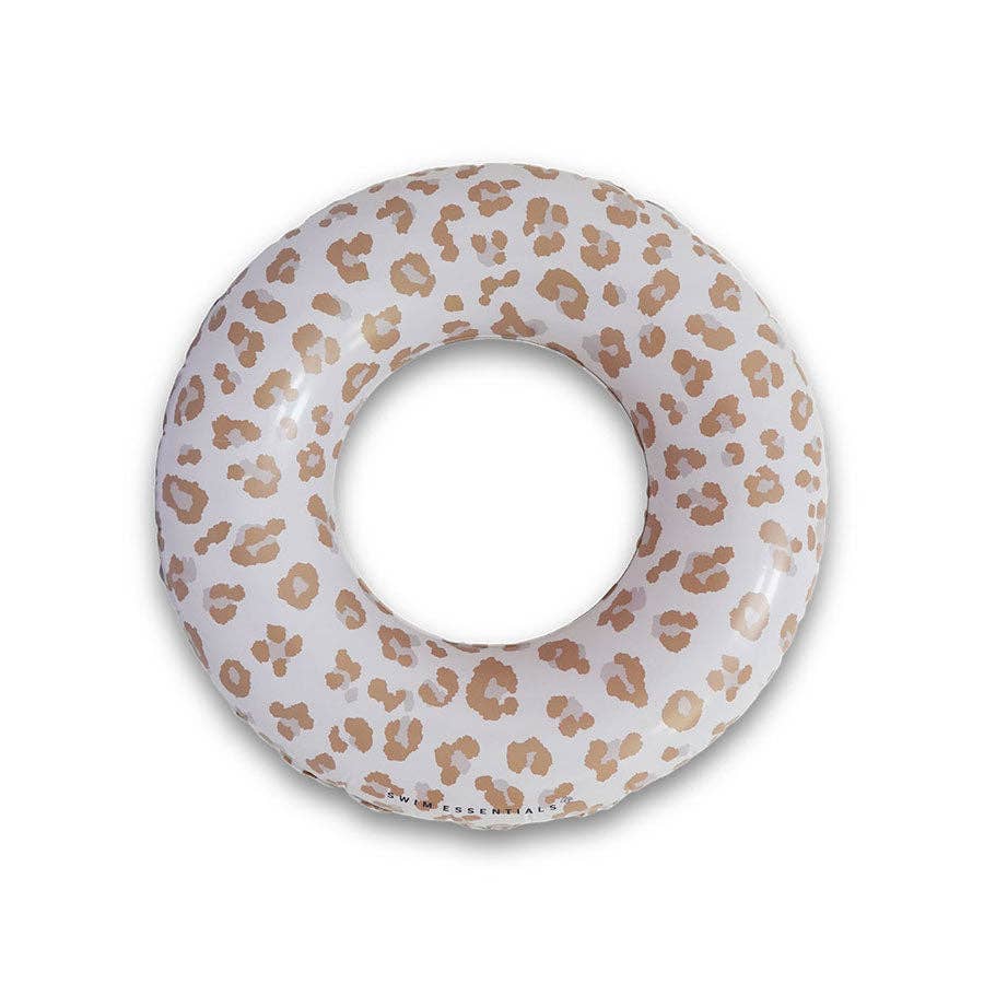 Bouée - Beige - Léopard - Ø 90 cm
