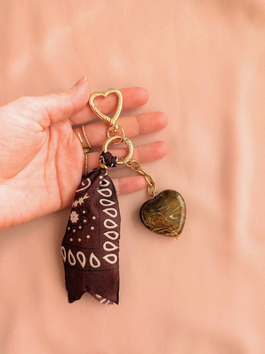 Grigri de sac & porte-clés – LOVE: Chocolat
