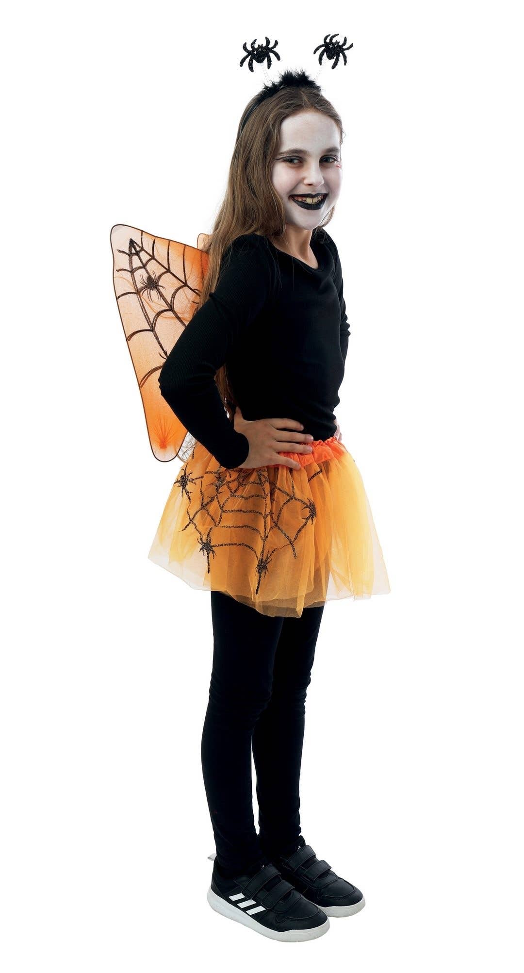 Set Araignée - Enfant - Orange