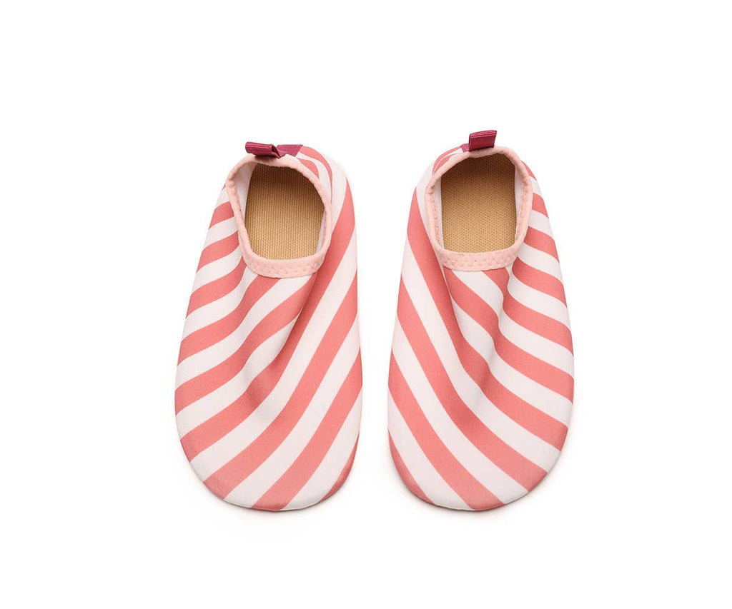 Chaussons d'eau -enfant - Rayures Bloom & Blush - taille 20-21