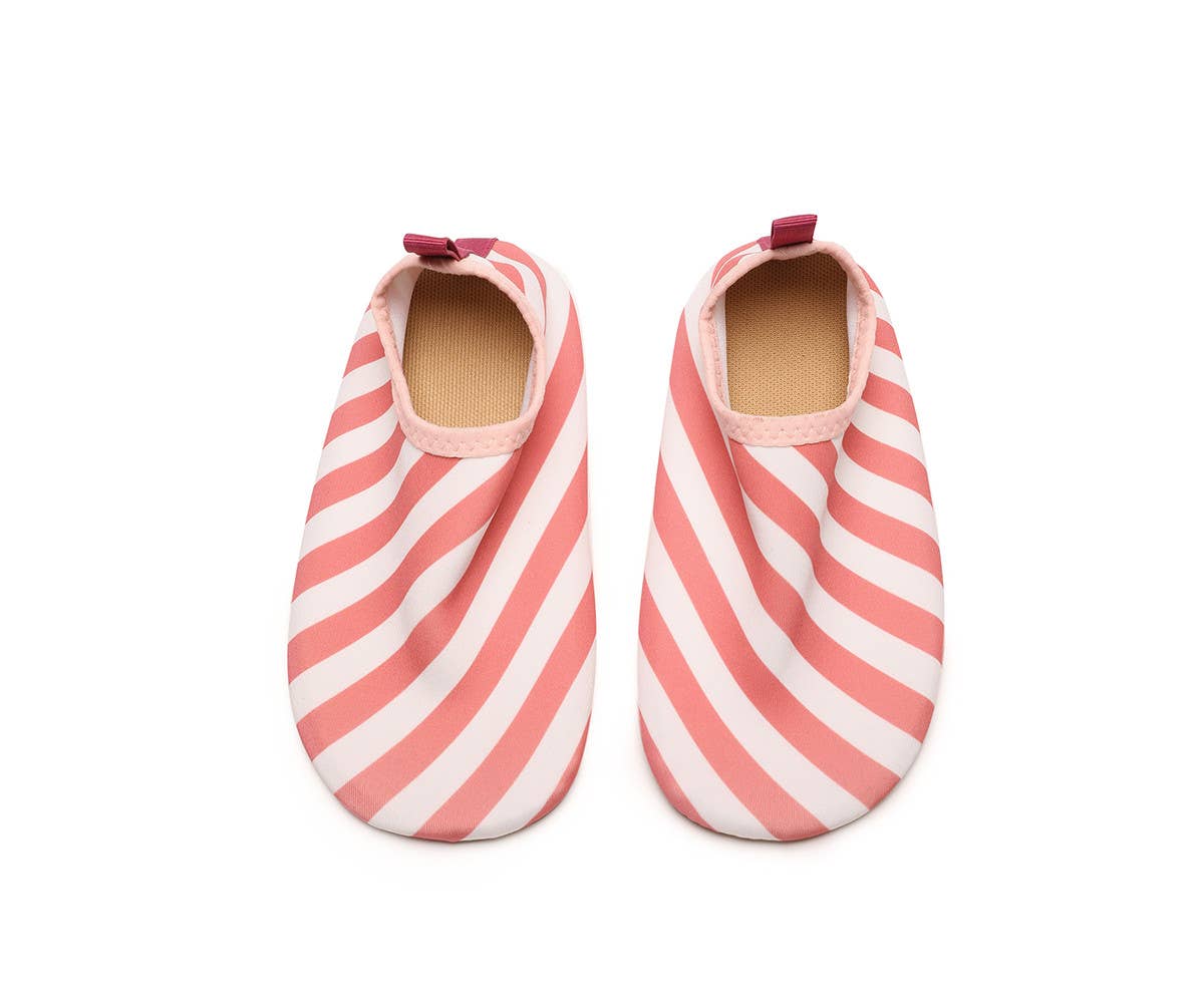 Chaussons d'eau -enfant - Rayures Bloom & Blush - taille 20-21