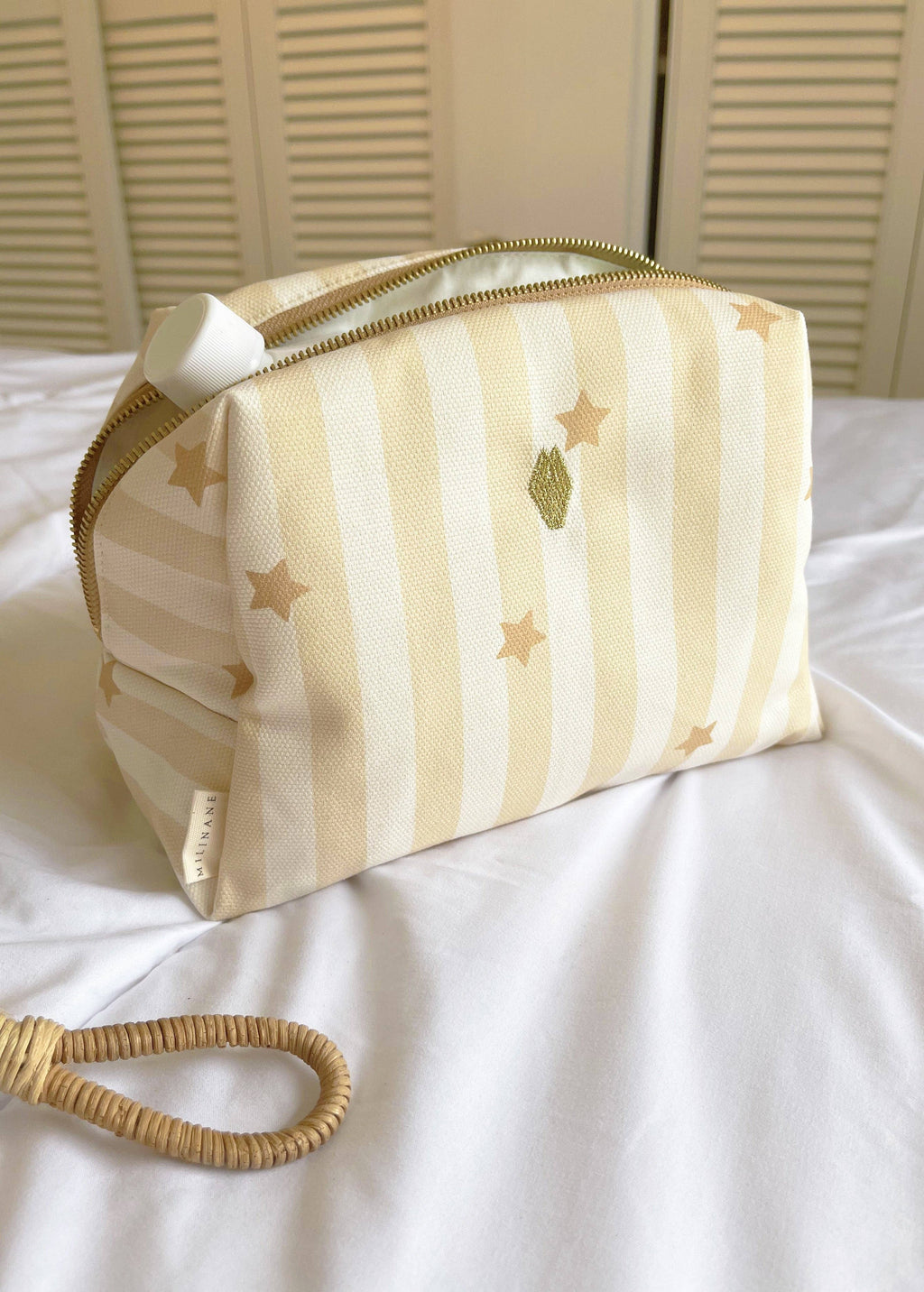 Trousse de toilette - JADE- rayé