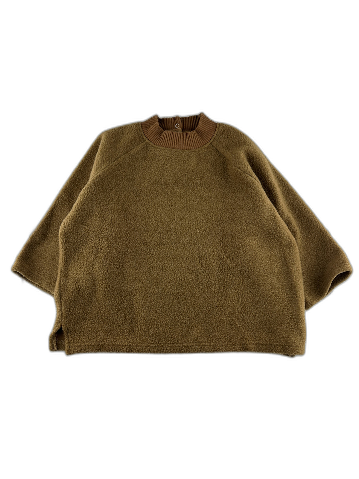 Gamin Gamine - Sweat shirt marron uni - taille 4 ans - seconde main