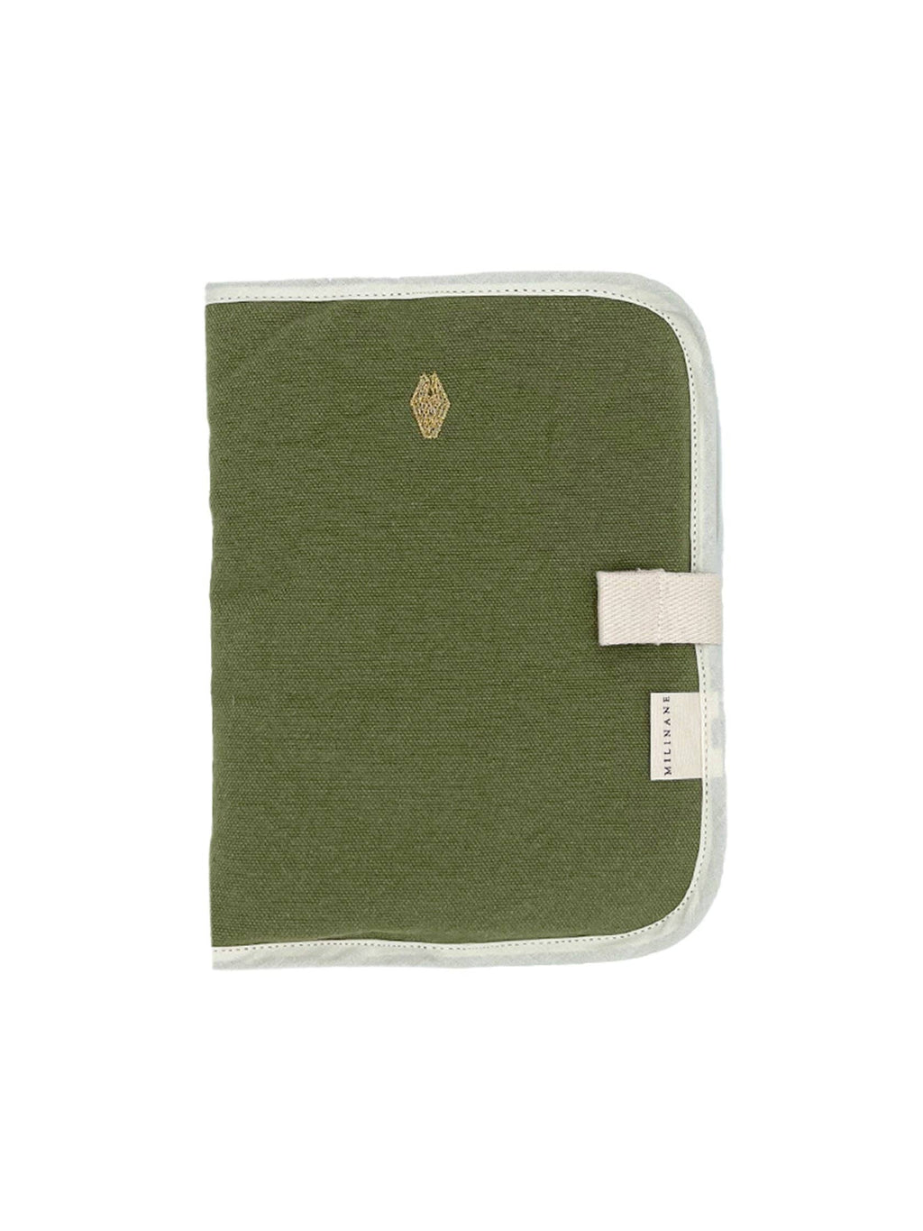 Protège carnet de santé - EDGAR - Kaki olive
