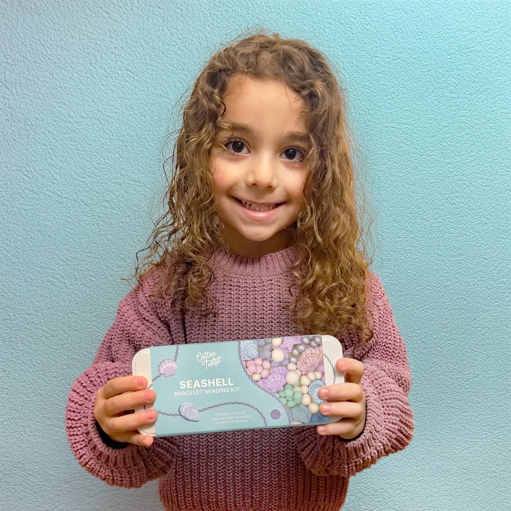 Kit de perles pour bracelet de coquillages